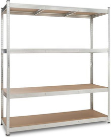 Varo מדפי אחסון מודולריים- 4 מדפים  180x160x60 ס"מ עד 1000 ק"ג  KRT674005